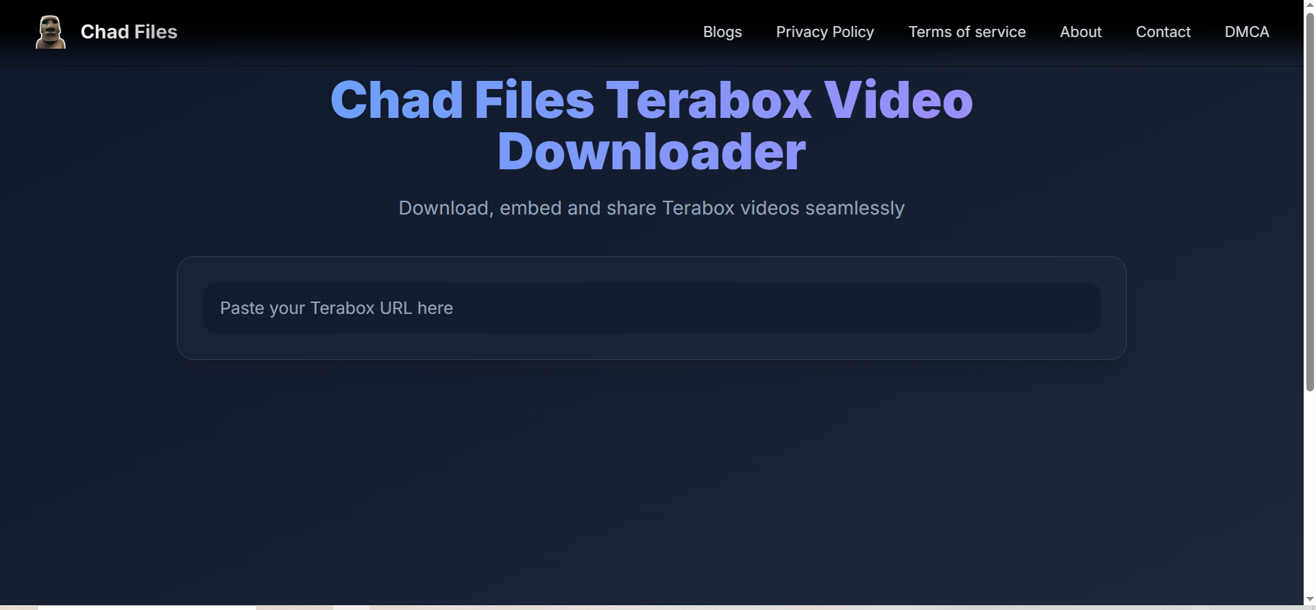 Chadfiles terabox video downloader